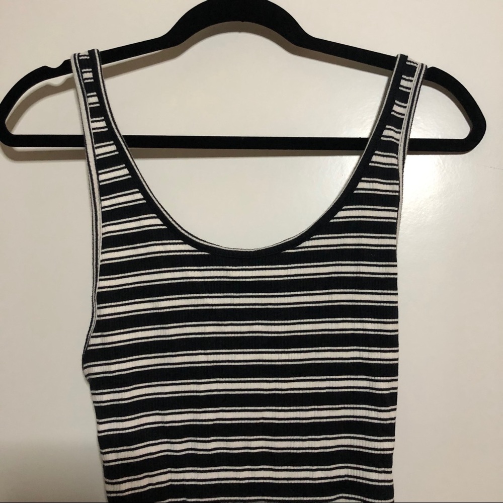Out from Under Striped Bodysuit